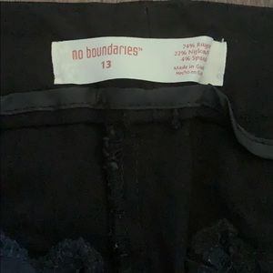 No boundaries black slacks